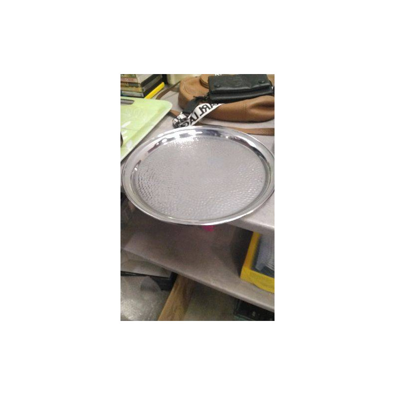 PLATEAU ROND METAL 