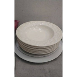 ASSIETTES CREUSES X6 