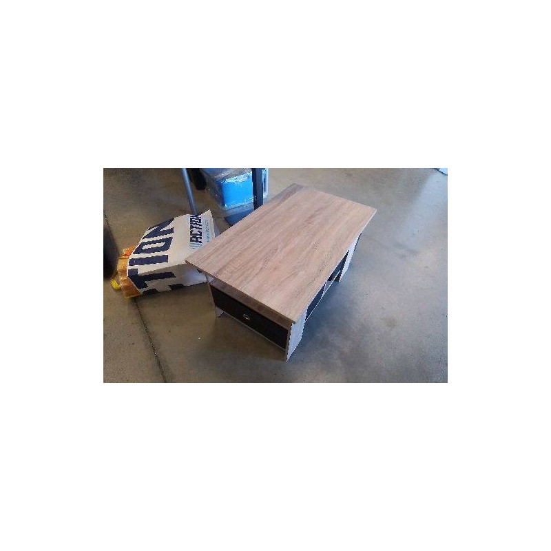 TABLE BASSE PM - TIROIRS TISSUS