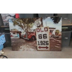 CADRE VERRE / ROUTE 66 -...