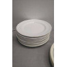 ASSIETTES BLANCHES X8 