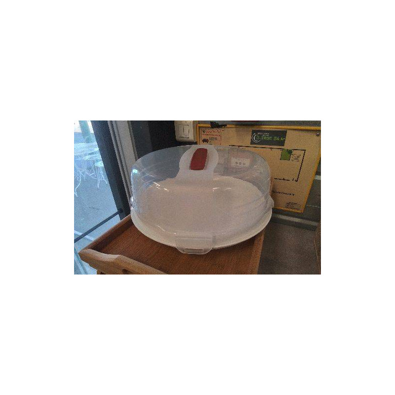 PLATEAU- CLOCHE PLASTIQUE GM