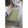 TABLE ROTIN VERTE (110X70)