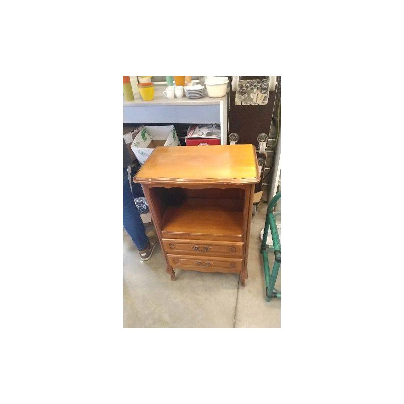 MEUBLE D’APPOINT 1 NICHE - 2 TIROIRS/ EN L’ETAT