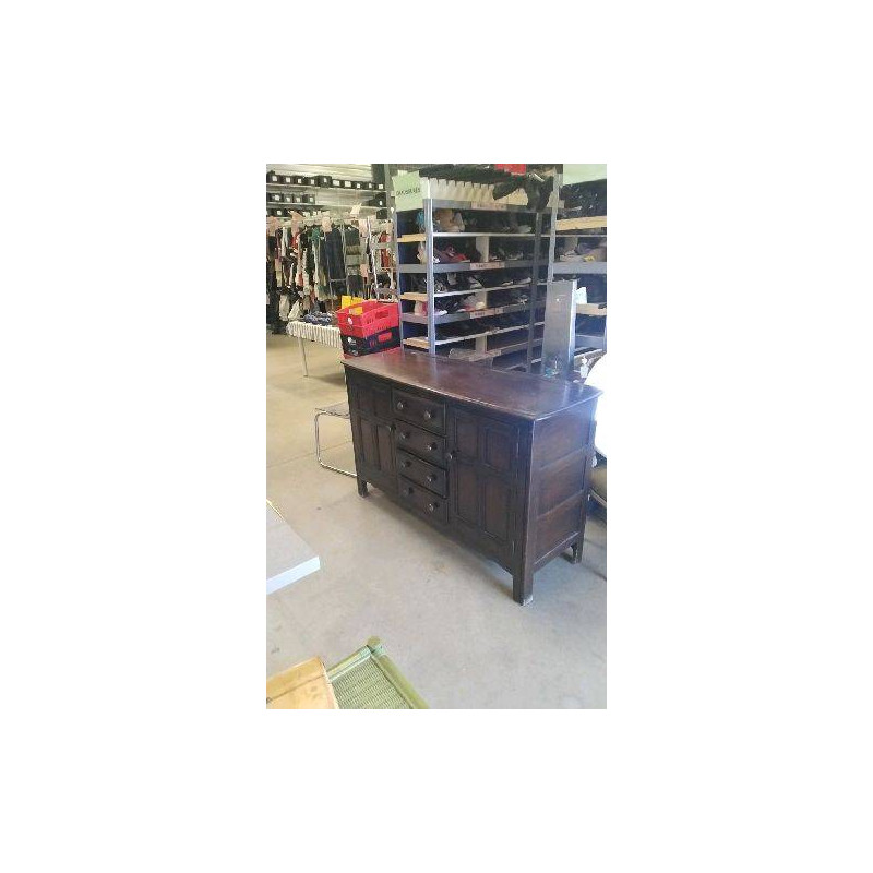 MEUBLE 2 PORTES 4 TIROIRS 