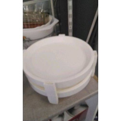 PLATEAU ROND TUPPERWARE X2