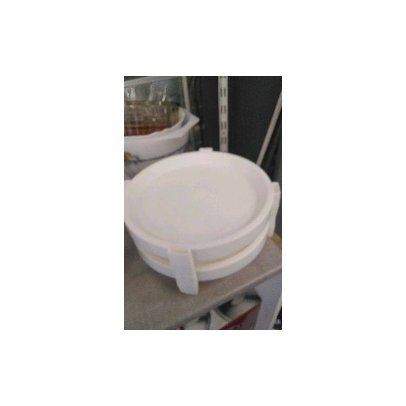 PLATEAU ROND TUPPERWARE X2