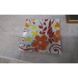 PLAT PM CARRE VERRE