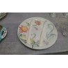 ASSIETTE A ASPERGES BARBOTINE ST CLEMENT 