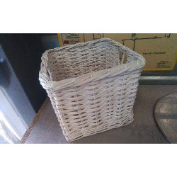PANIERE CARREE BLANCHE