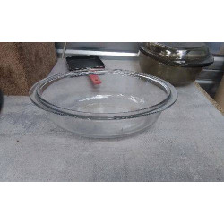 PLAT VERRE OVALE 