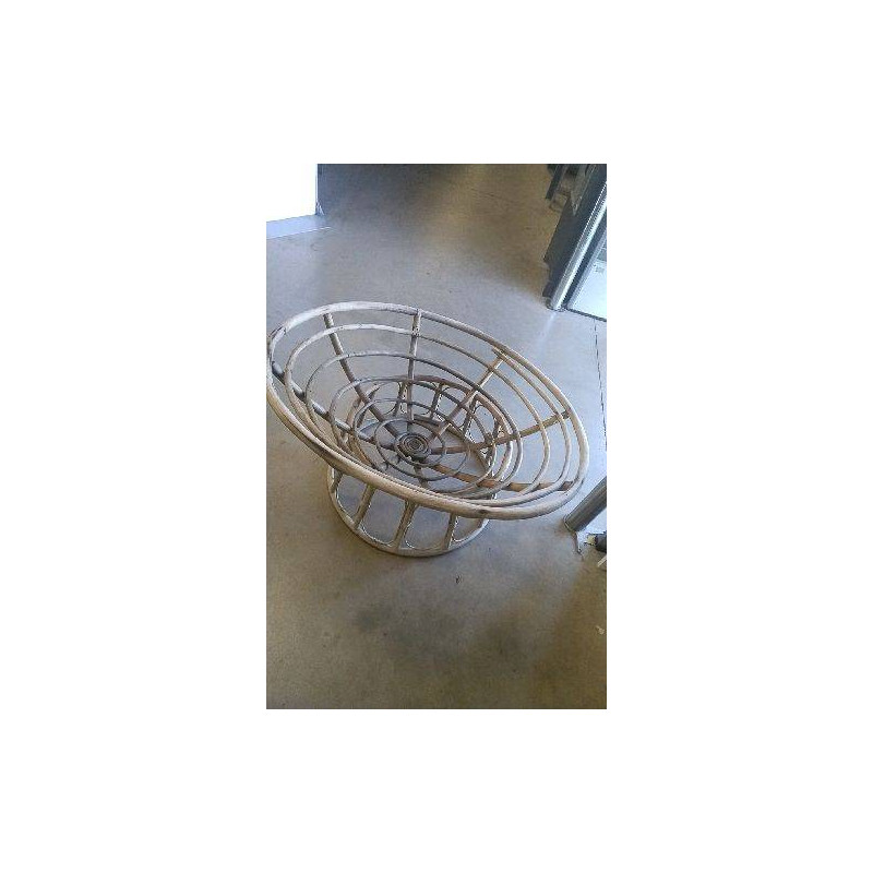 POUF ROTIN GM EN LETAT SANS COUSSIN 