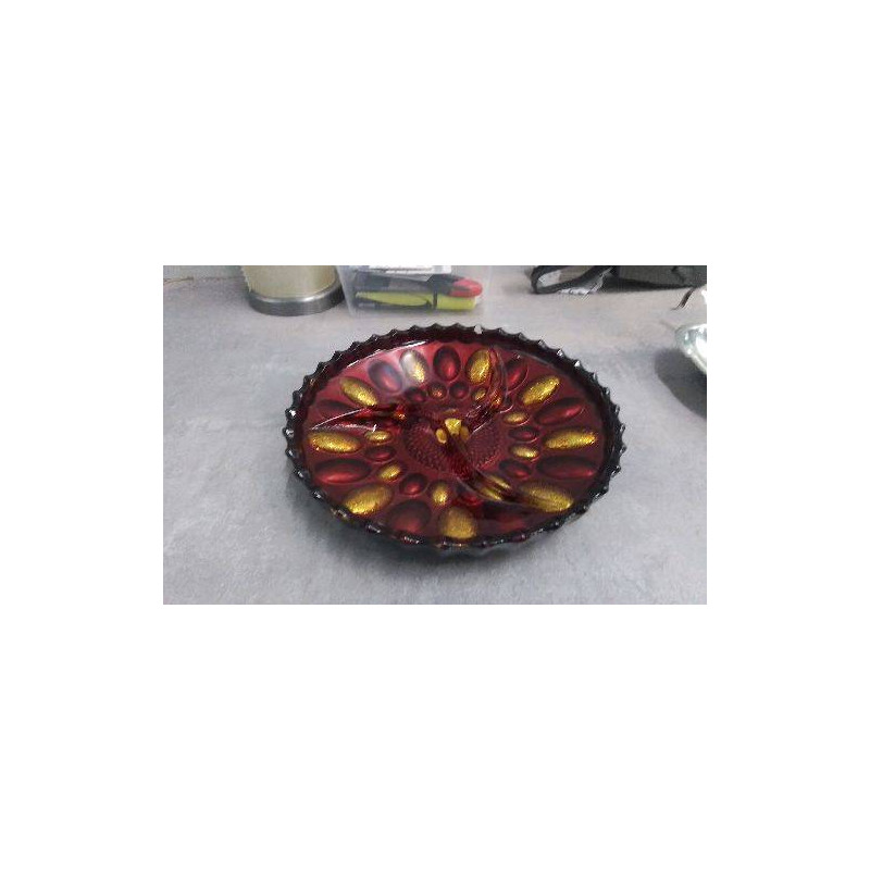 PLAT COMPARTIMENTS ROUGE