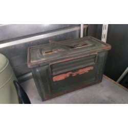 DECO BOITE MUNITION METAL 
