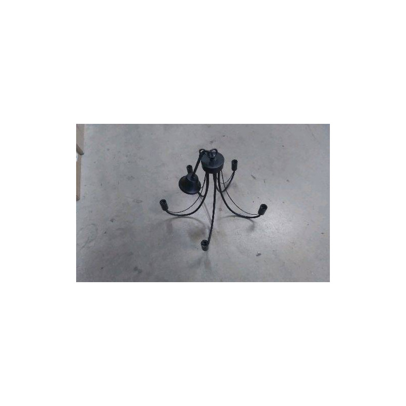 LUSTRE METAL 5 BRANCHES CONFORAMA