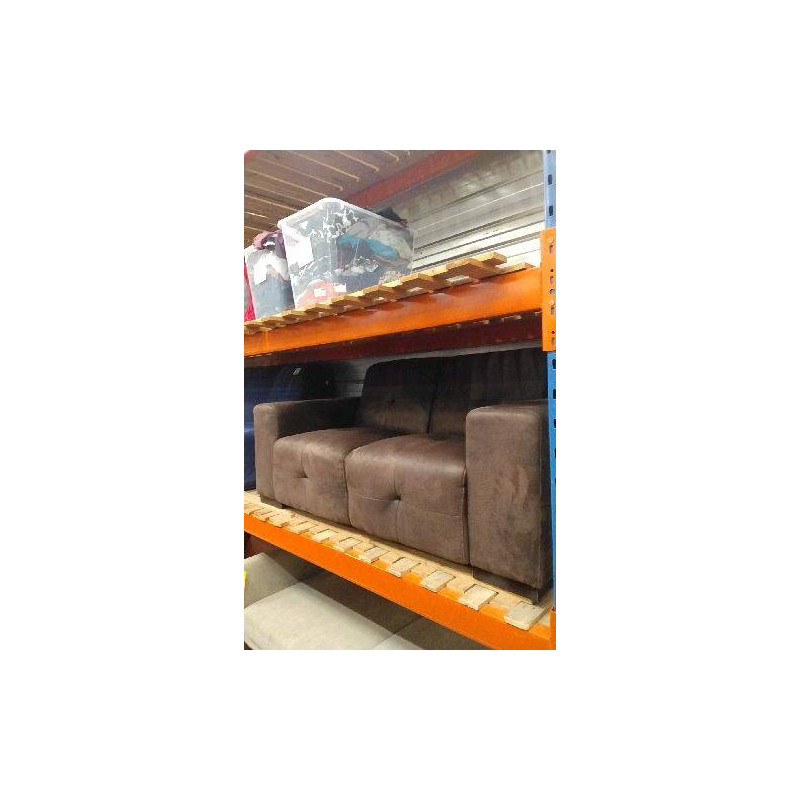 CANAPE 2 PLACES CUIR EFFET VIEILLI - EN L’ETAT