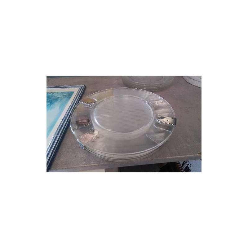 DESSOUS ASSIETTES GUZZINI LE LOT