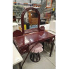 COIFFEUSE ROTIN + TABOURET 