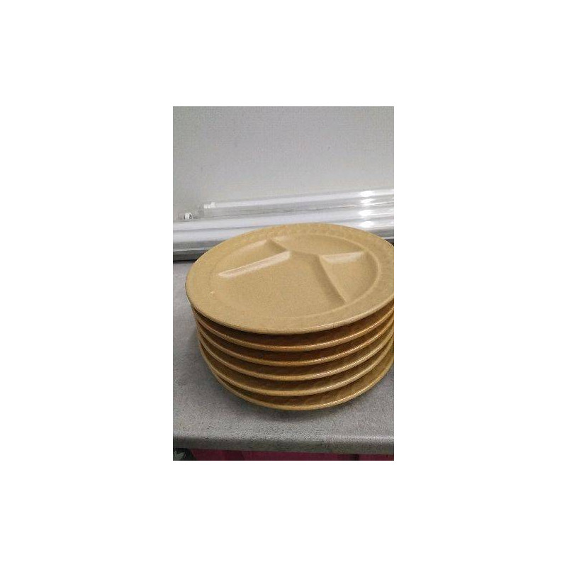 ASSIETTE A FONDUE GRES  X6 