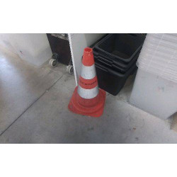 CONE DE CHANTIER 