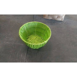 PANIERE TRESSEE PLASTIQUE PM 