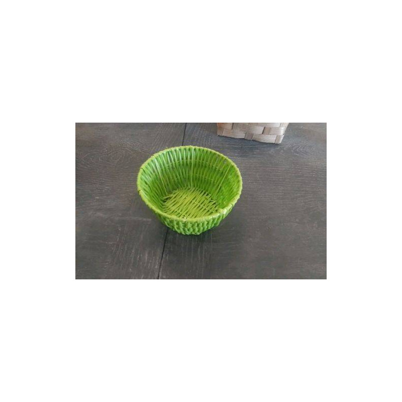 PANIERE TRESSEE PLASTIQUE PM 